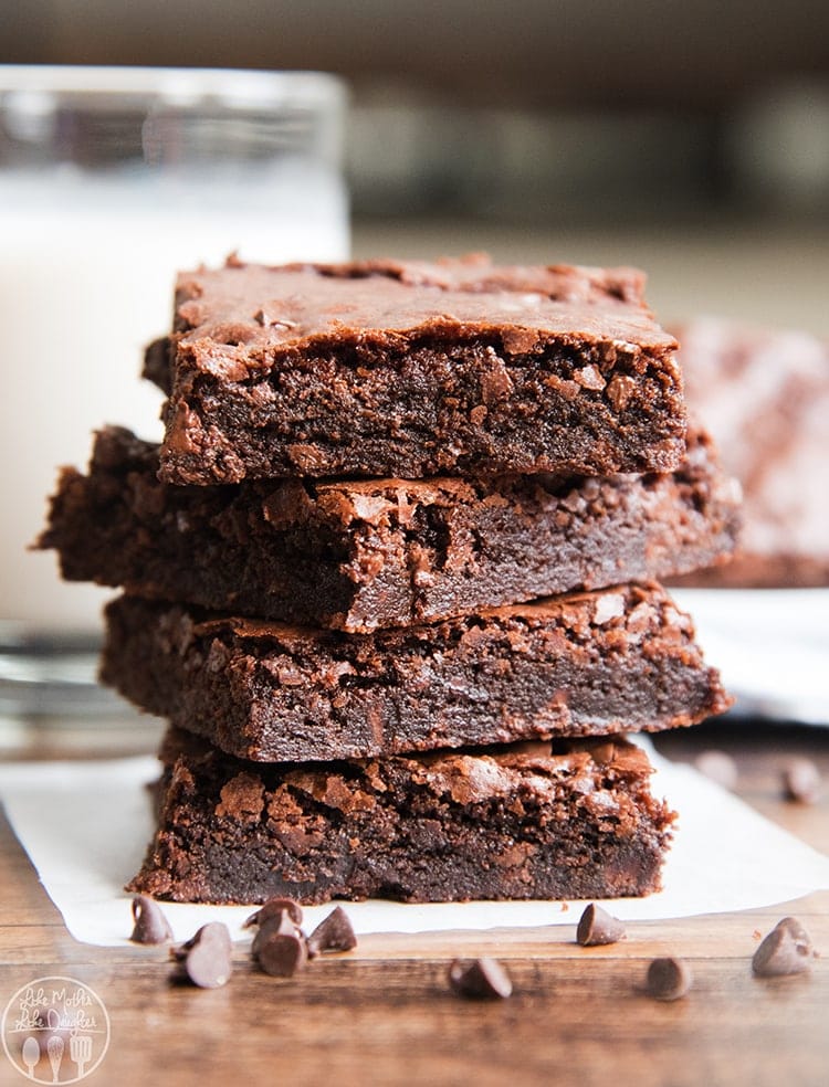 double chocolate brownies